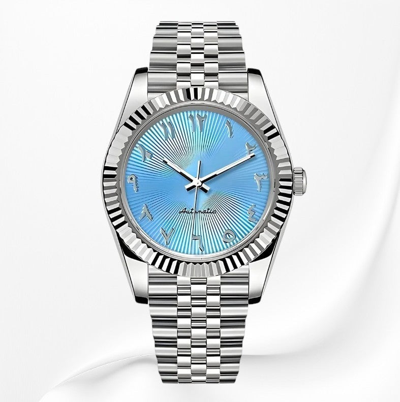 Aeternum Date "Ice Blue Arabic Radiant"